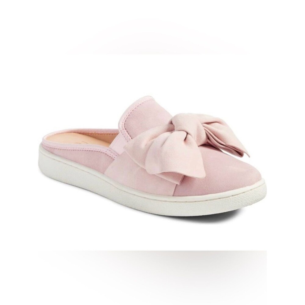 UGG Luci pink Suede Slip on Shoe Size 9.5 Comfy walking